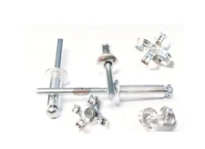 Mill 3/16" Rivet Small Head Exploding Banana Peel Aluminum Pop Rivets 250 pack