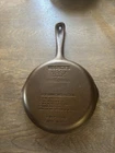 Vintage Wagner’s 1891 Original Cast Iron Skillet Pan 8 Inches Made In USA
