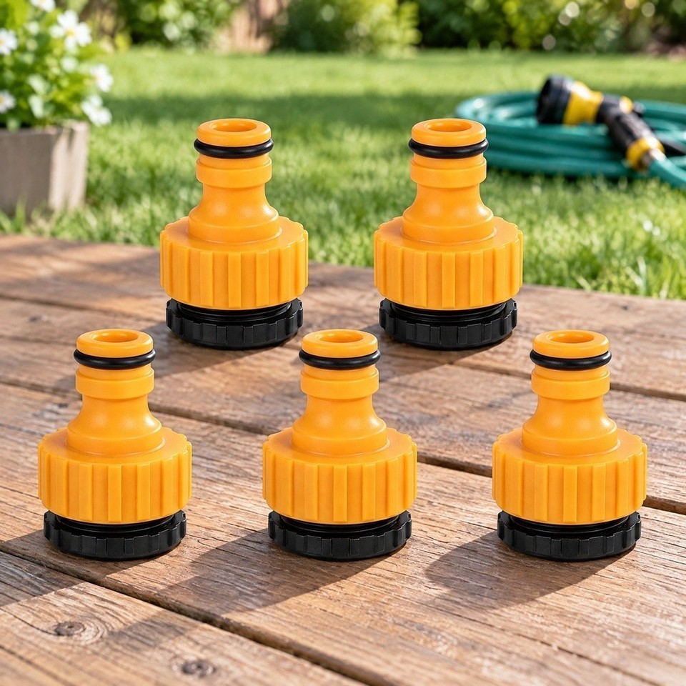 Plastic Quick Connect For Fittings for Garden Hoses 3/4 Inch and 1/2 ...