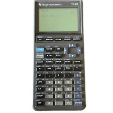Texas Instruments TI-82 Graphing Calculator with cover - Tested & Working