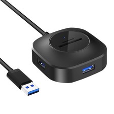 Image of 1Pc Multi-function USB Hub Multi-port USB Adapter for Laptop Computers