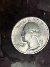 Rare 1977 Quarter No Mint Mark Errors “in COD We Trust”