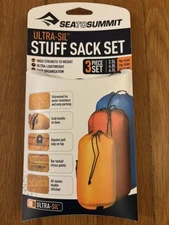 SEA TO SUMMIT ULTRA-SIL STUFF SACK SET 3-Piece Set ( 2.5L, 4.0L and 6.5L ) NEW