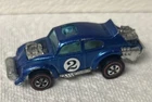 Hot Wheels Redline EVIL WEEVIL Blue HK White Interior Spoiler Series Very Nice!