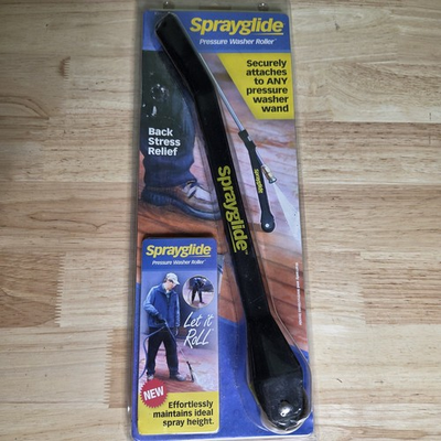 #ad Power SprayGlide Pressure Washer Roller Attachment Remove Surface Damage Risk $24.75