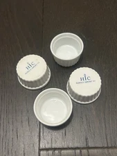 Harold Import Co HIC Set Of 4 Soufflé Dish Small 2oz Vintage Baking Serving