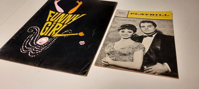 Funny Girl Playbill And Program Aug.1966 Mimi Hines& Johnny Desmond
