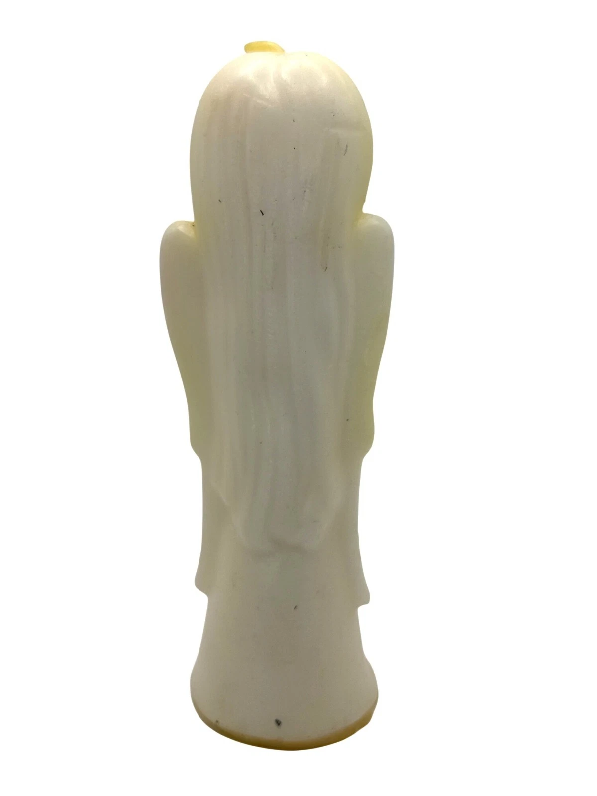 Vintage Christmas Novelty Candle Angel Mid-century Holiday Christmas Decor Retro image 3