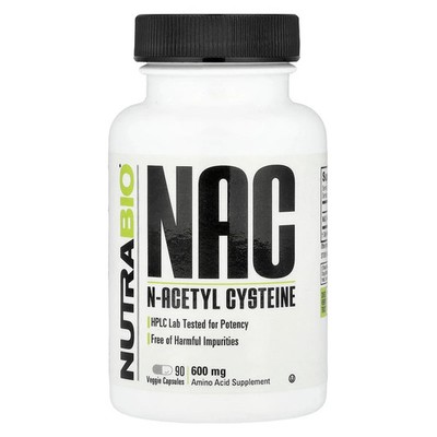 NAC, 600 mg, 90 Veggie Capsules