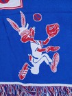 VINTAGE BUGS BUNNY BASEBALL REVERSIBLE BLANKET ACME SPORT, COTTON 5.5' X 4' — photo 3