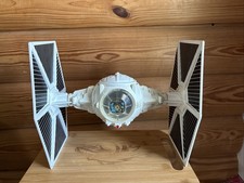 1978 VINTAGE KENNER STAR WARS Tie Fighter Crisp White Color complete working