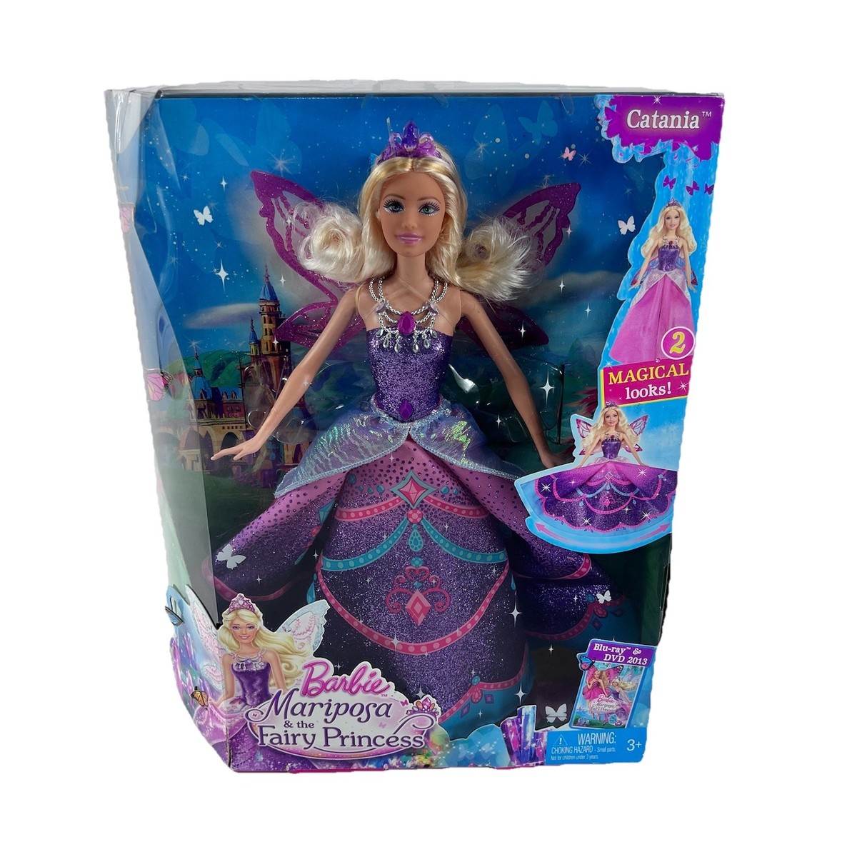 Barbie Mariposa and The Fairy Princess Catania Doll 2012 Mattel