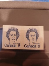 Canada #604a VF MNH 1974 8 Cent QEII Imperforate