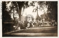 South Coventry CT Connecticut Decoration Day RPPC Photo Postcard COPY
