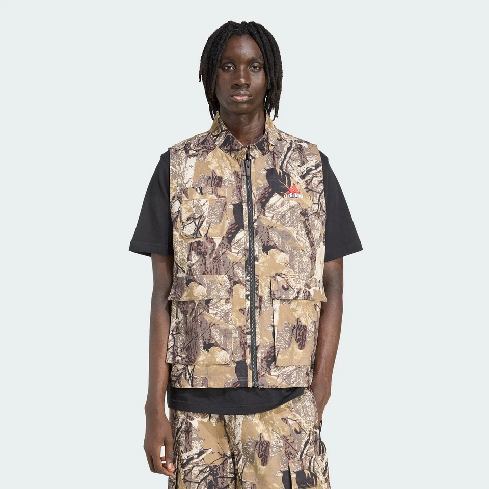 adidas men adidas Originals Camo Vest