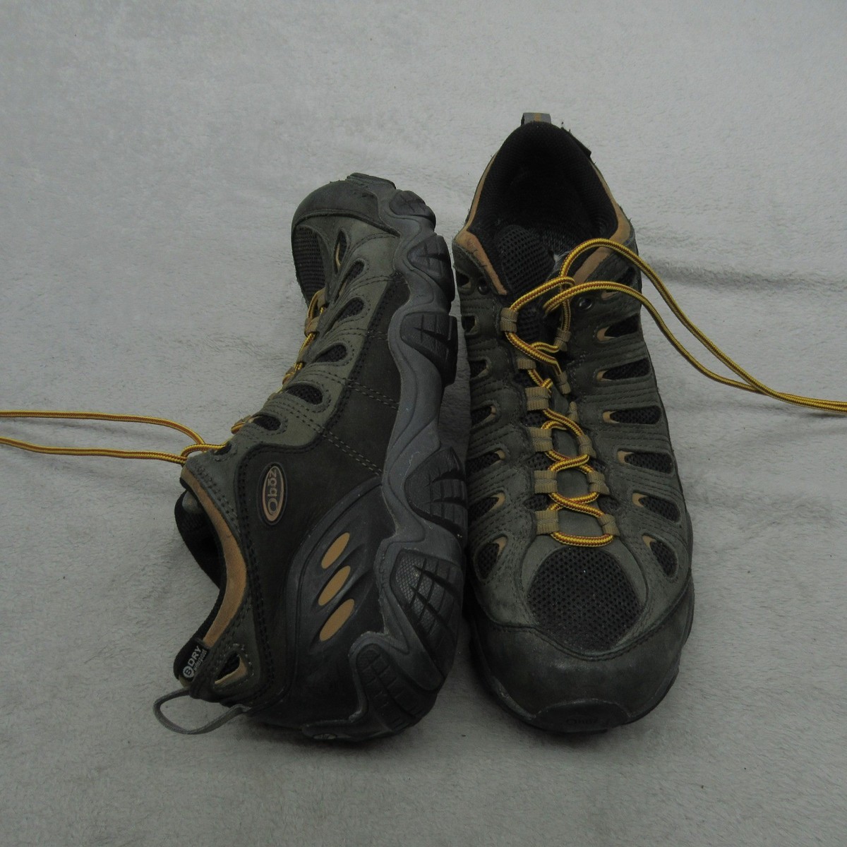 Oboz BDry Shoes Mens 10 Womens 11.5 Waterproof Hiking Trail Sneakers Rugged oboz-womens-sawtooth-x-low-  main image 4