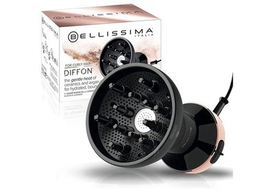 Bellissima Diffon Hair Diffuser & Ceramic Curly Hair Dryer DF1 5000 Compact