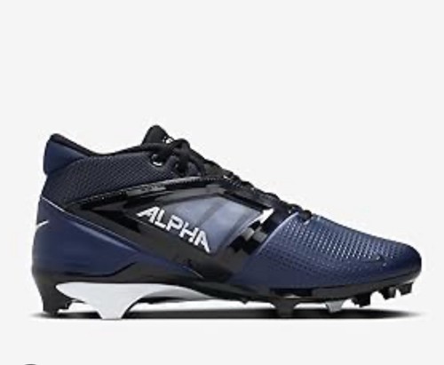 Nike Alpha Menace 4 Pro Football Cleats Midnight Navy men’s Size 11 *BRAND NEW*