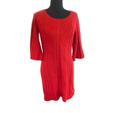 Pink Rose Ladies Sweater Dress Size medium