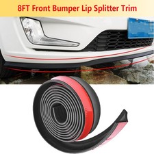 Car Front Bumper Lip Chin Splitter Body Spoiler Protector Rubber For Lexus