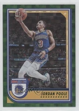 2022-23 Panini NBA Hoops Hyper Green /25 Jordan Poole #226