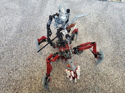 lego bionicle vezon and fenrakk (8764) Complete Without Cape