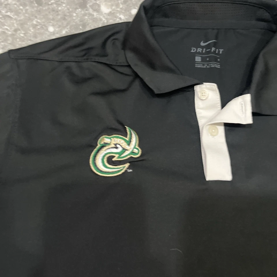 Nike UNC Charlotte 49ers  TEAM ISSUED Golf  Polo Shirt Men’s Size L - Image 2 of 4