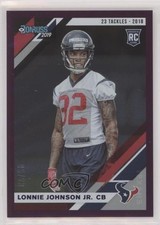 2019 Panini Donruss Rookies Stat Line Season 5/23 Lonnie Johnson Jr #276 0a6