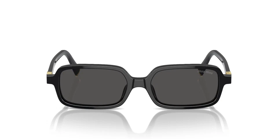 Auténticas gafas de sol para mujer MIU MIU MU 11ZS 16K5S0 negras grises 51 mm Foto 4 de 4