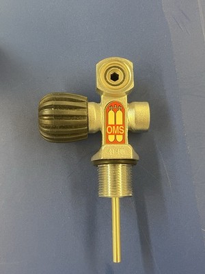 OMS Scuba Tank Valve, Pro valve, DIN / Yoke Convertible RARE! New Old STOCK!