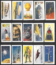 Vintage Aviation Tobacco Cards, Into Space, M...