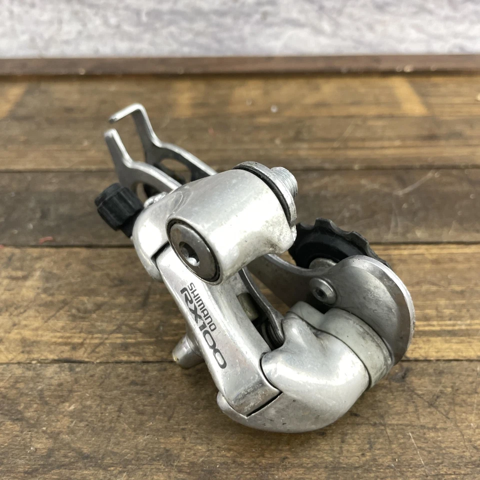 Vintage Shimano RX100 LONG Cage RD-A550 Rear Derailleur Road Bike 7-Speed - Image 4 of 4