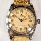 J5 AWESOME 1949 ROLEX SS BUBBLE BACK ref 5050 NEAR MINT CHRONOMETER!