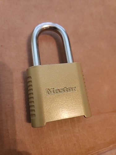 MASTER LOCK 875DLF COMBINATION 1-1/2" (38MM) SHACKLE SET & RESET (P65010)