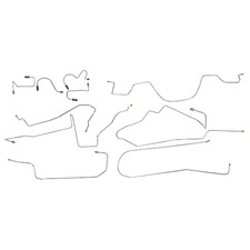Brake Line Kit Complete Tubes 4 Wheel Disc Abs 1998-01 Ford Explorer Stainless Brake Line Kit Complete Tubes 4 Wheel Disc Abs 1998-01 Ford Explorer Stainless