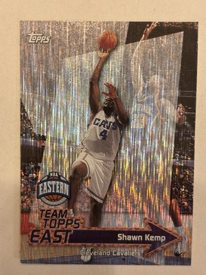 Topps 1999-00 Team Topps Shawn Kemp TT20 Cleveland Cavaliers Basketball