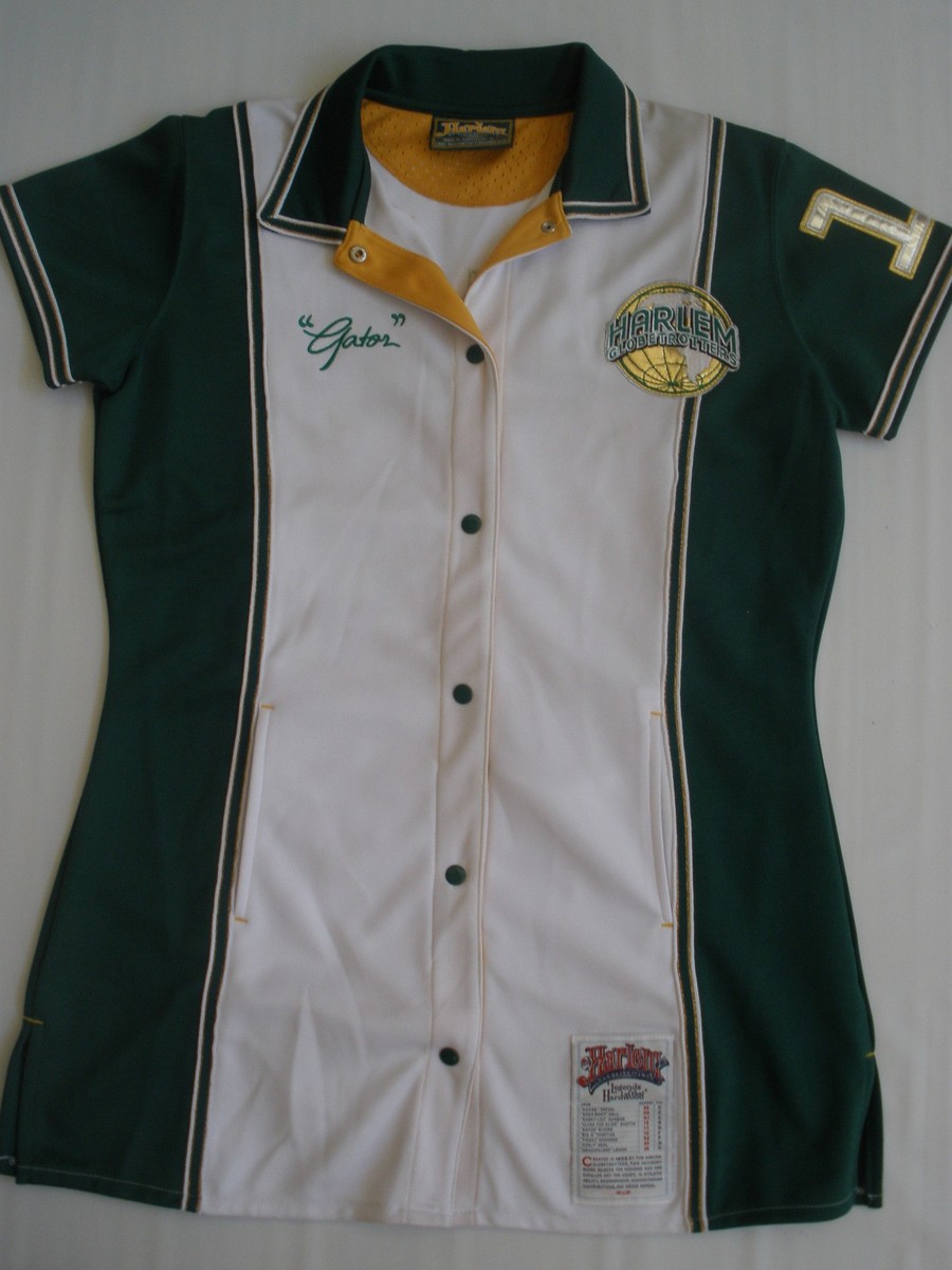 Fubu platinum HARLEM GLOBETROTTERS womens JERSEY GATOR #11 L