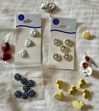 BUNDLE OF BUTTONS SUITABLE FOR CHILDREN’S CLOTHES / CUSHIONS ETC NEW (exception)