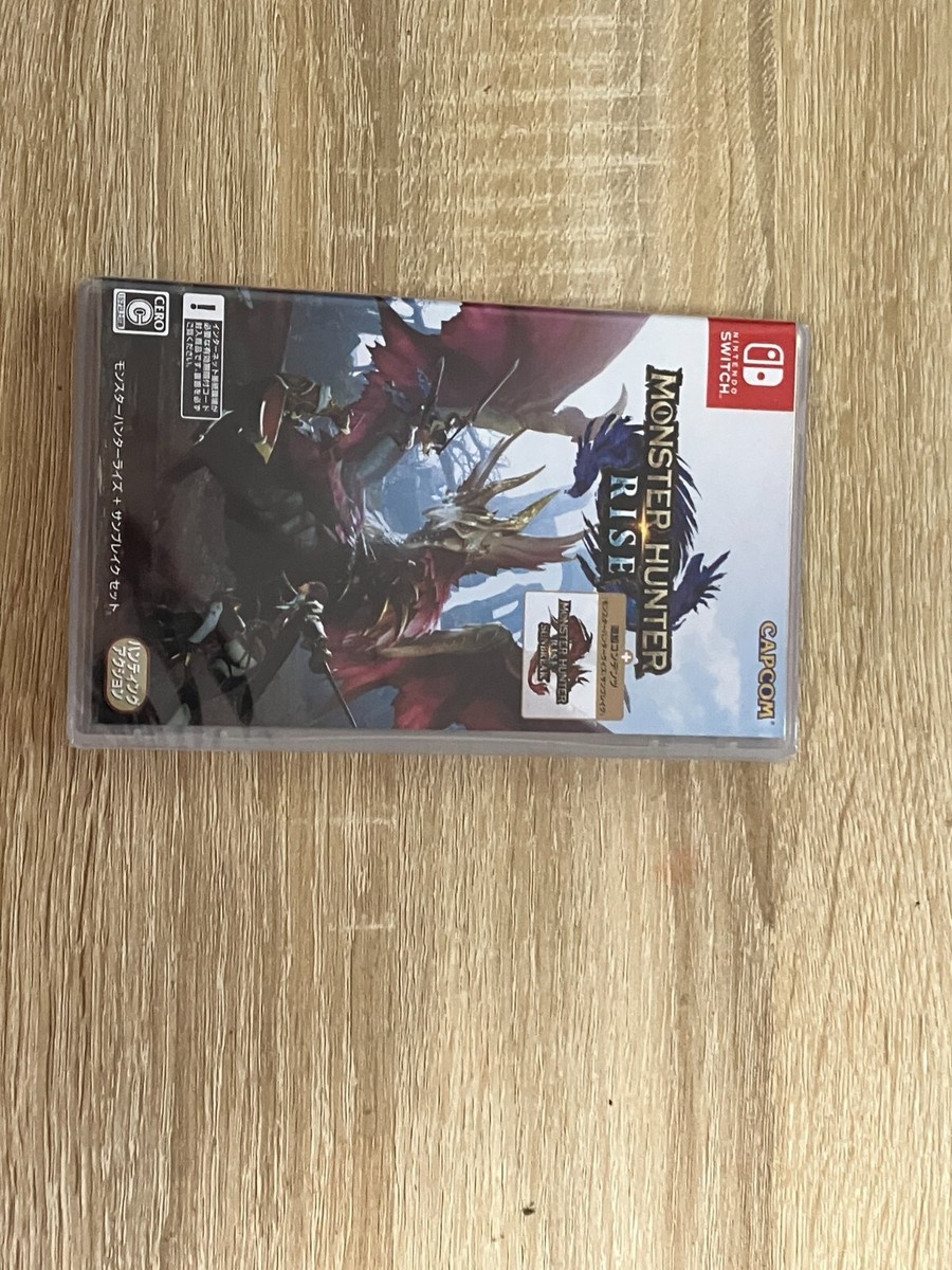 Monster Hunter Rise + Sunbreak Set Switch From Japan Multi
