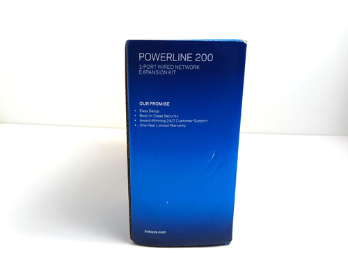 New Linksys Powerline 200 1-Port Wired Network Expansion Kit PLEK 400-NP - Picture 4 of 9