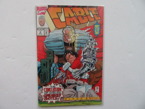 Cable #2 Nov, 1993 Blood & Metal Teil 2 von 2 Marvel Comic - Neu - nie geöffnet