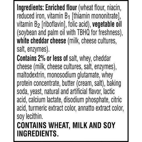 Cheez-It Baked Snack Crackers White Cheddar 3 oz (Pack of 6) - Picture 4 of 6