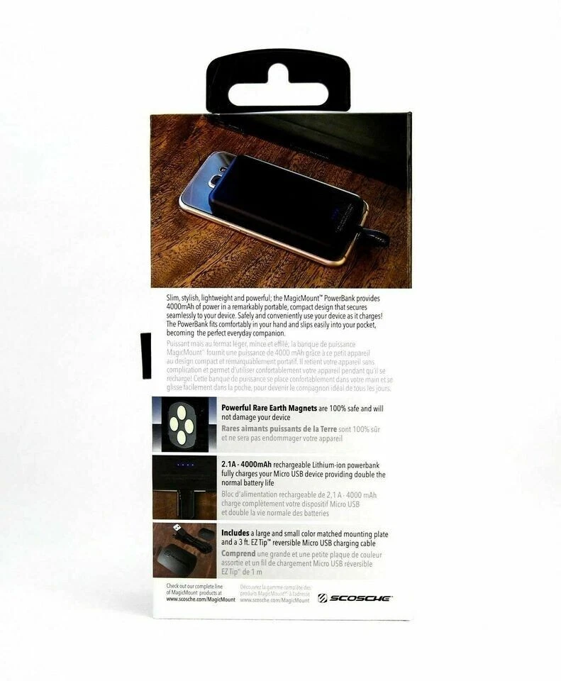 Micro USB Devices Power Bank Backup Fast Portable Charger External Battery - Image 4 of 4