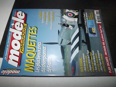 ** Magazine Model Magazine No. 625 Plan Insert Machaon 480 / Red Star Jamara