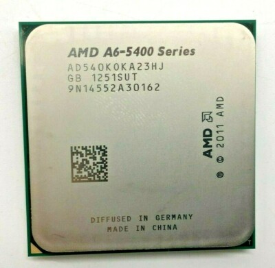 AMD A6-Series A6-5400K AD540K0KA23HJ - Dual Core - 3,60GHz - Sockel FM2 #676