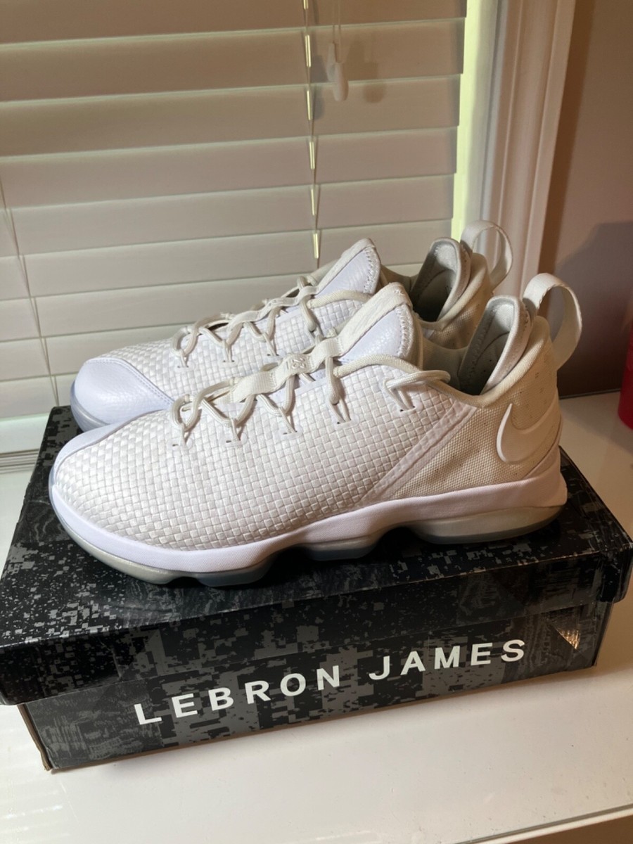 Nike LeBron 14 Low White/Ice SIZE-10