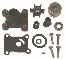 Sierra 18-3327 Water Pump Kit w/Housing for Johnson/Evinrude 9-15 HP Outboards