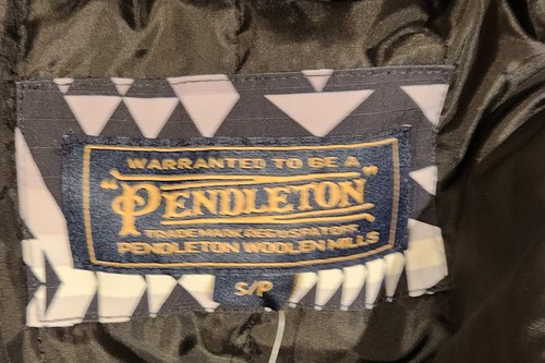 Pendleton Men's Silverhorn Rip-Stop Trucker Jacket Small Smith Rock Black $195 - Picture 4 of 8