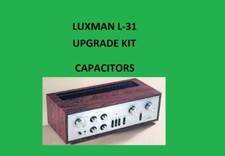 Stereo Amplifier LUXMAN L-31 Repair KIT - all capacitors
