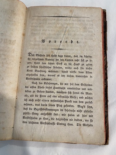 Antique German book 1829 - Methodical Manual For Lessons in the German Language - Picture 9 of 16
